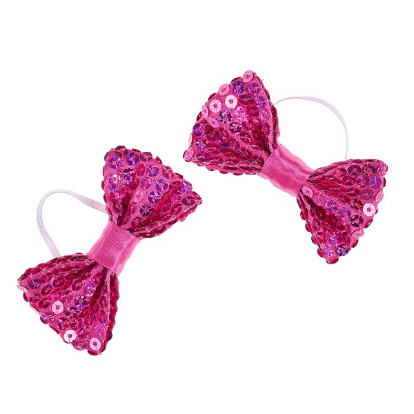 BUILD-A-BEAR accessories bows fuchsia 2 pcs