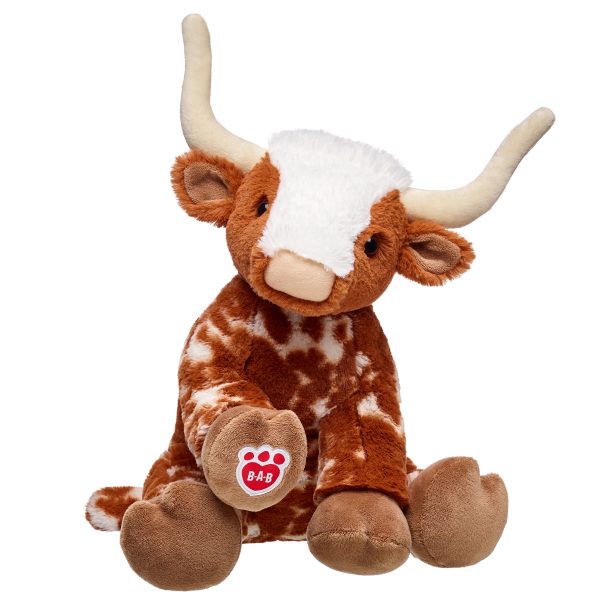 BUILD-A-BEAR plush toy longhorn 40 cm