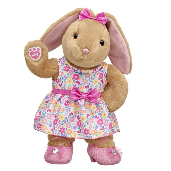 BUILD-A-BEAR glittrande rosa klackskor - Bild 2