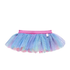 BUILD-A-BEAR FASHION kläder regnbåge pastell tutukjol