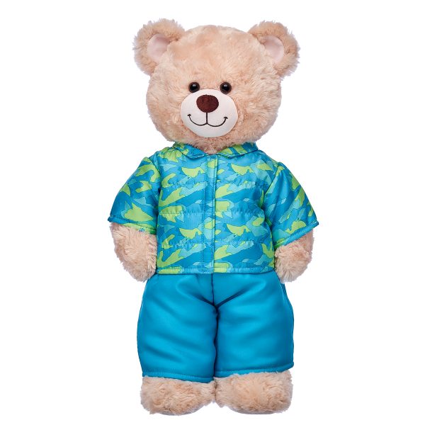 BUILD-A-BEAR Kläder kamouflagemönstrad vinterkostym - Bild 2