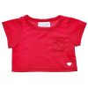 BUILD-A-BEAR clothes T-shirt red