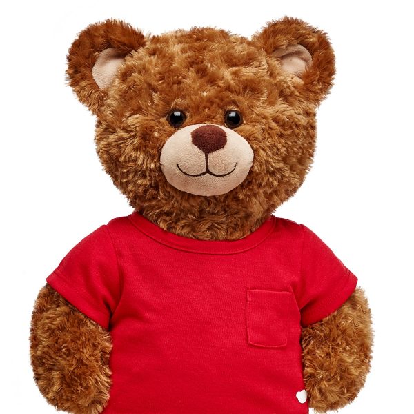 BUILD-A-BEAR röd T-tröja - Bild 2