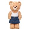 BUILD-A-BEAR denimkjol med glitter - Bild 2