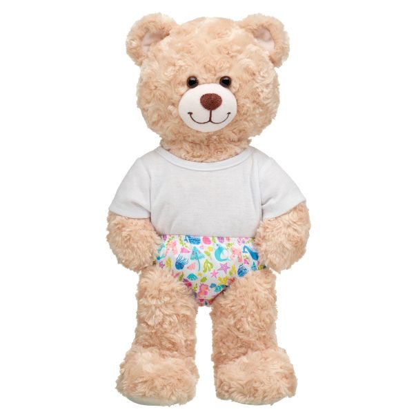 BUILD-A-BEAR Kläder underkläder med havsdjurstryck - Bild 2