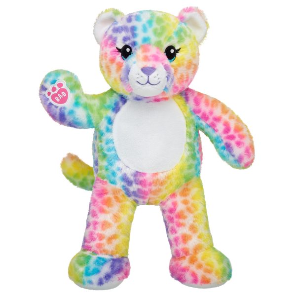 BUILD-A-BEAR RAINBOW plush toy cheetah 40 cm - Image 2