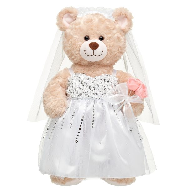 BUILD-A-BEAR brudklänning - Bild 2