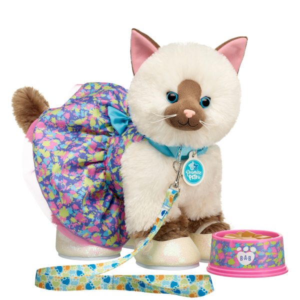 BUILD-A-BEAR PROMIS PET plush toy Ragdoll kitten 28 cm - Image 5