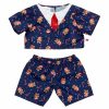 BUILD-A-BEAR HOLIDAY clothes gingerbread bear suit