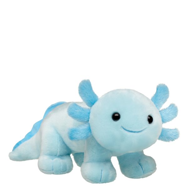BUILD-A-BEAR TREND plush toy blue axolotl 20 cm