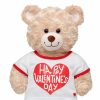BUILD-A-BEAR Kläder T-shirt med texten Happy Valentine´s Day - Bild 2