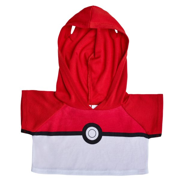 BUILD-A-BEAR kläder pokeball huvtröja