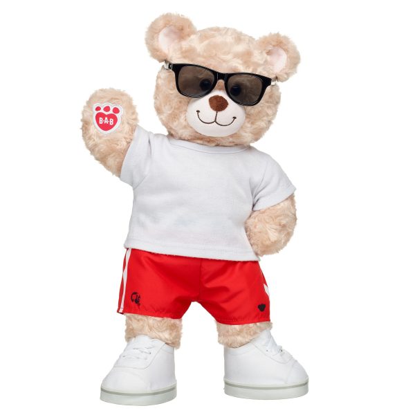 BUILD-A-BEAR skor vita låga skor - Bild 2