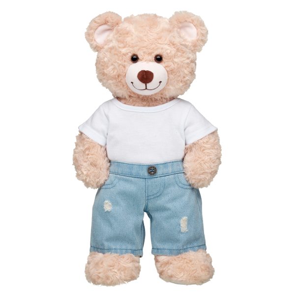 BUILD-A-BEAR ljusblå jeans - Bild 2