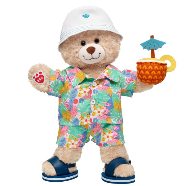 BUILD-A-BEAR Kläder tropisk skjorta - Bild 3