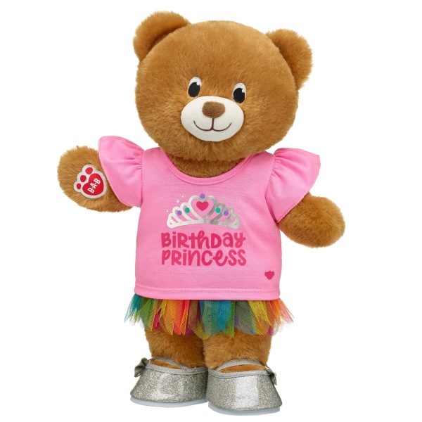 BUILD-A-BEAR RAINBOW kläder gradient tutu - Bild 2
