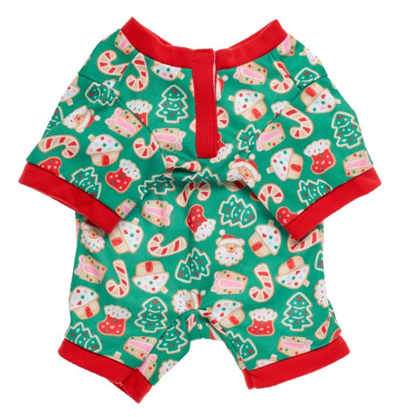 BUILD-A-BEAR HOLIDAY kläder cookie pyjamas