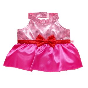 BUILD-A-BEAR Kläder Rosa Klänning