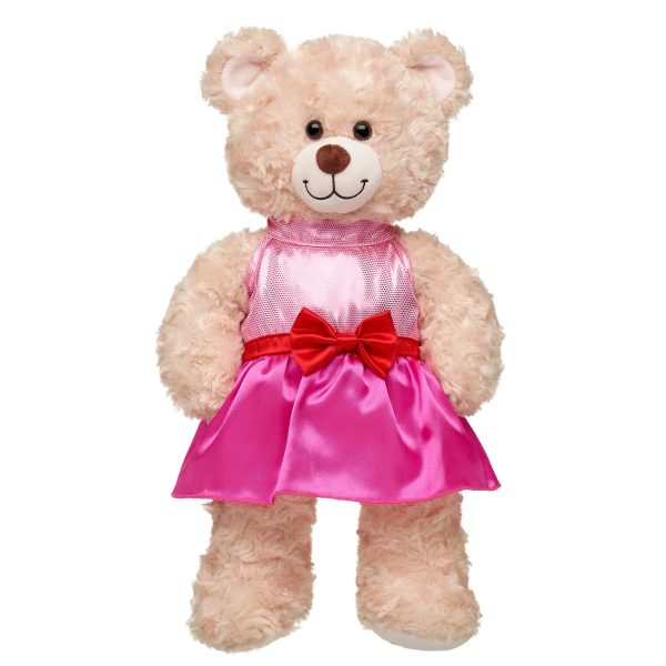 BUILD-A-BEAR Kläder Rosa Klänning - Bild 2