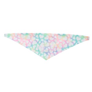 BUILD-A-BEAR Tillbehör Tie-dye Bandana med hjärtan