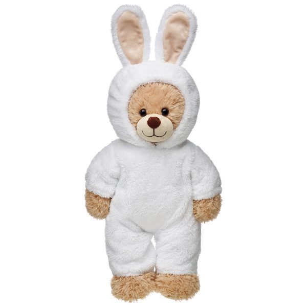 BUILD-A-BEAR kläder vit kaninkostym - Bild 2