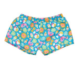 BUILD-A-BEAR badshorts med sommarikoner
