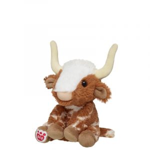 BUILD-A-BEAR Mini Beans plush toy Longhorn 18 cm
