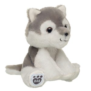 BUILD-A-BEAR Mini Beans plush toy Wolf Pup 18 cm