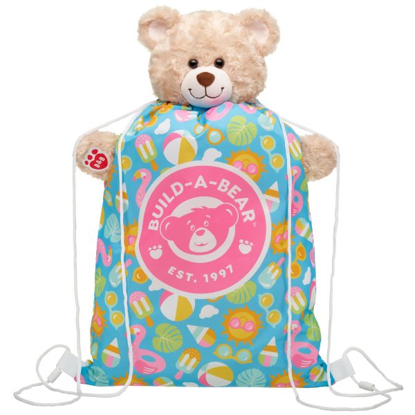 BUILD-A-BEAR Accessories summer icon printed bear carrier - Image 3