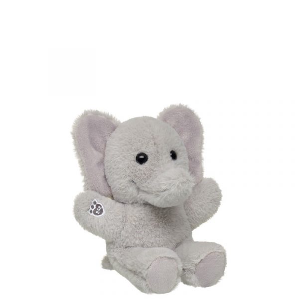 BUILD-A-BEAR Mini Beans Vild elefant 18 cm