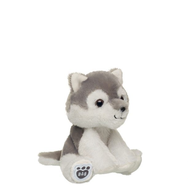 BUILD-A-BEAR Mini Beans plush toy Wolf Pup 18 cm