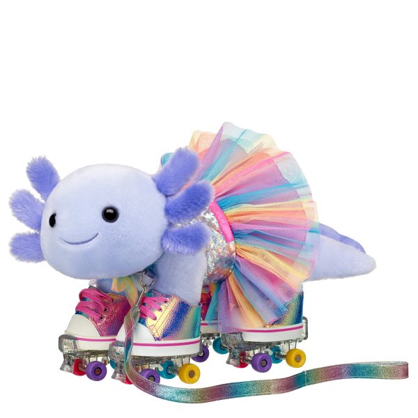 BUILD-A-BEAR tillbehör pastellfärgat koppel och halsband - Bild 2