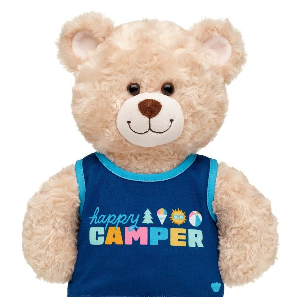 BUILD-A-BEAR "Happy Camper" blå topp - Bild 2