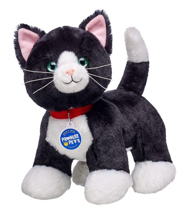 BUILD-A-BEAR PROMISPET tuxedo katt 27 cm