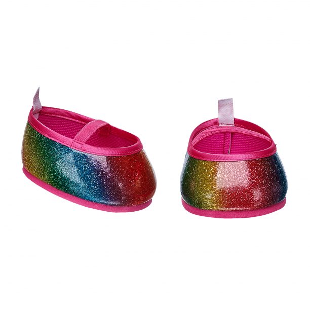 BUILD-A-BEAR Footwear rainbow flat