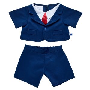 BUILD-A-BEAR Clothes navy business suit