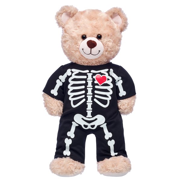 BUILD-A-BEAR Clothes black skeleton suit - Image 2