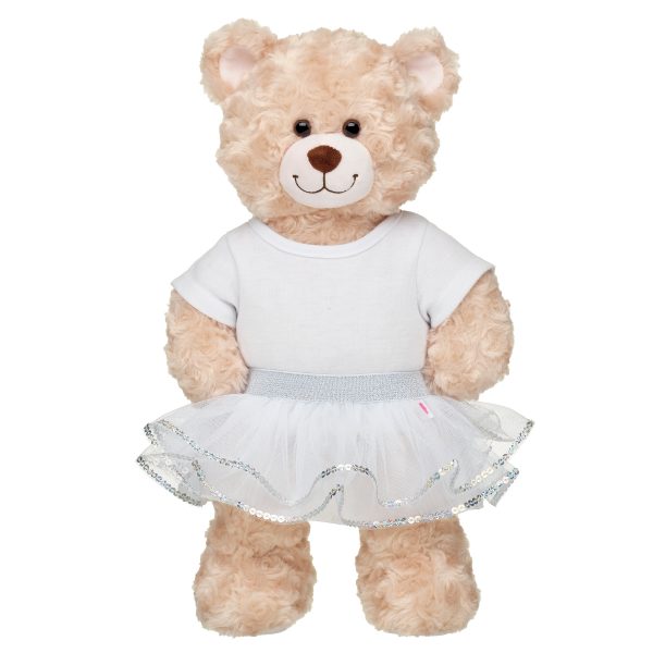 BUILD-A-BEAR Clothes silver tutu - Image 2