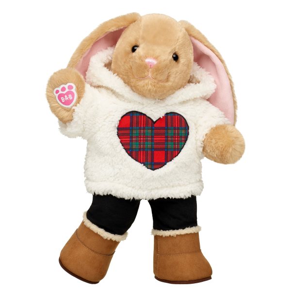 BUILD-A-BEAR Footwear brown fur boot - Image 2