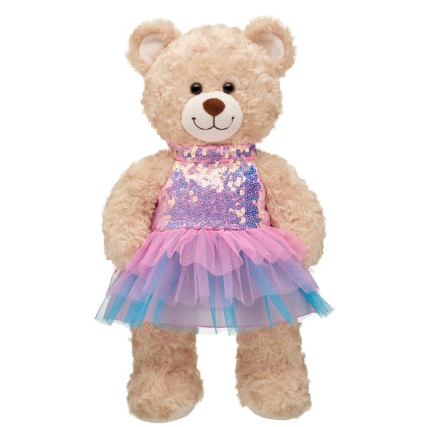 BUILD-A-BEAR Clothes beary fairy sequin tiered dress - Image 2