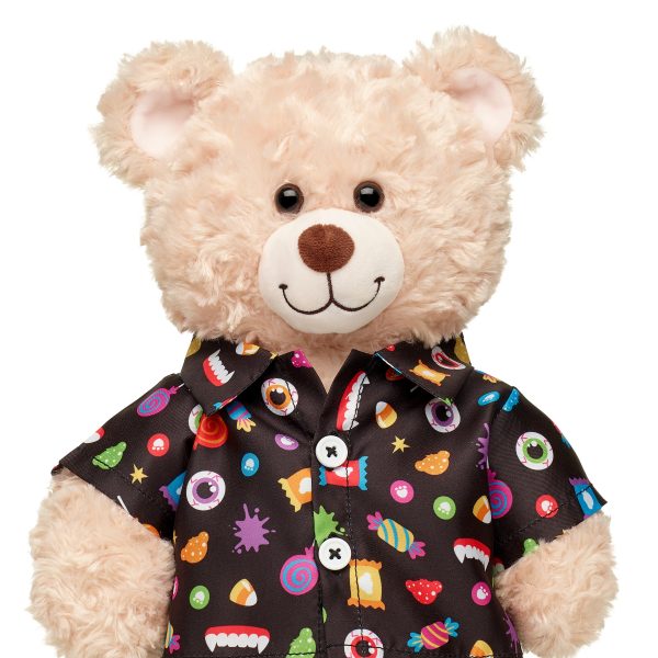 BUILD-A-BEAR Clothes halloween candy button down - Image 2