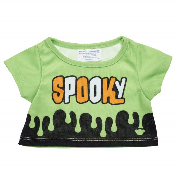 BUILD-A-BEAR Clothes spooky slime T-shirt