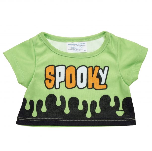 BUILD-A-BEAR Clothes spooky slime T-shirt