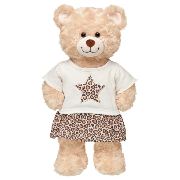 BUILD-A-BEAR Clothes leopard skirt set - Image 2