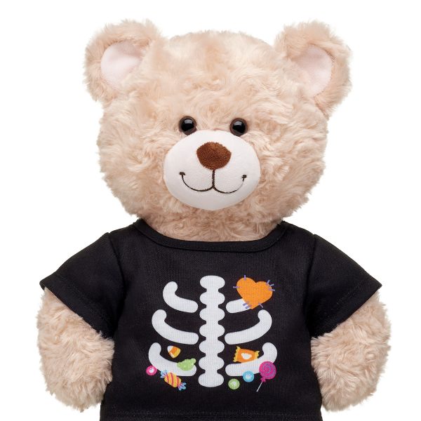 BUILD-A-BEAR Clothes skeleton candy T-shirt - Image 2