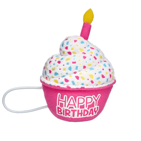 BUILD-A-BEAR Accessories pink birthday cupcake wristie