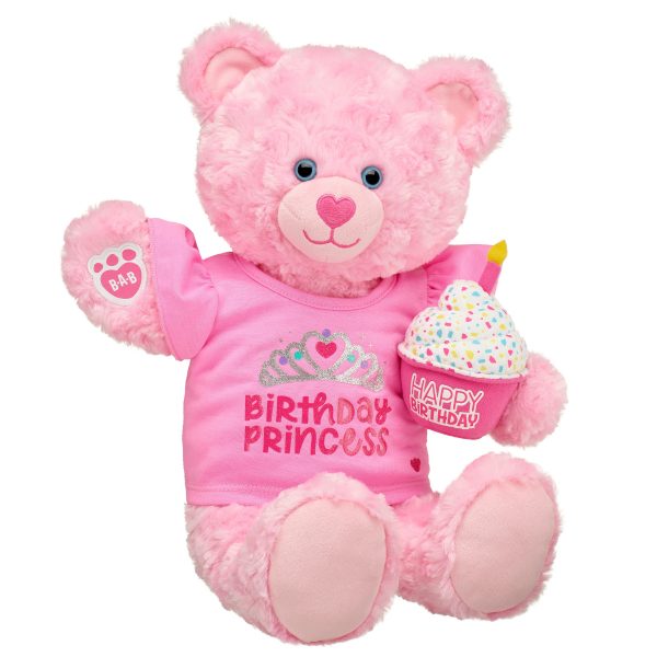 BUILD-A-BEAR Accessories pink birthday cupcake wristie - Image 2