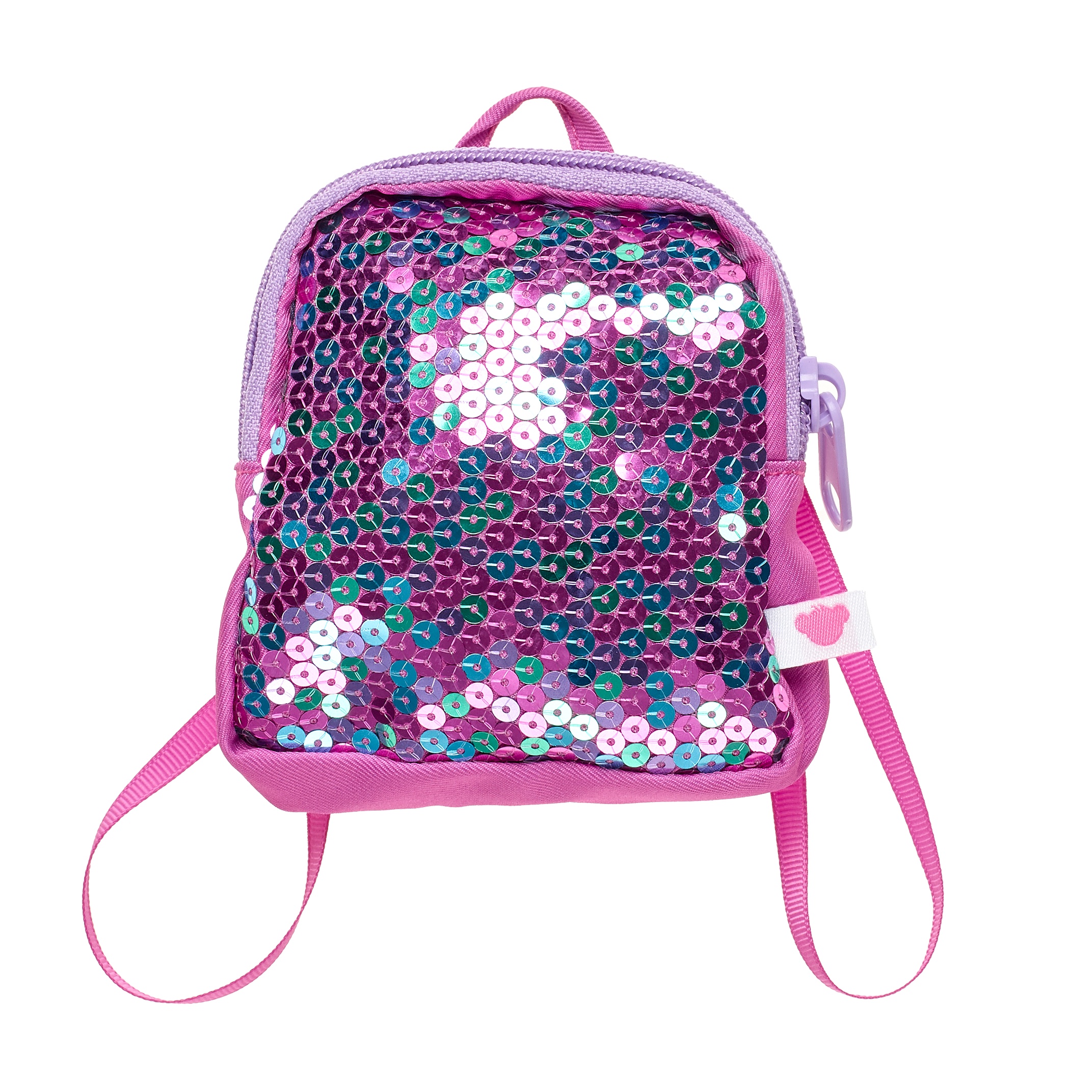 BUILD-A-BEAR Accessories rainbow sequin backpack