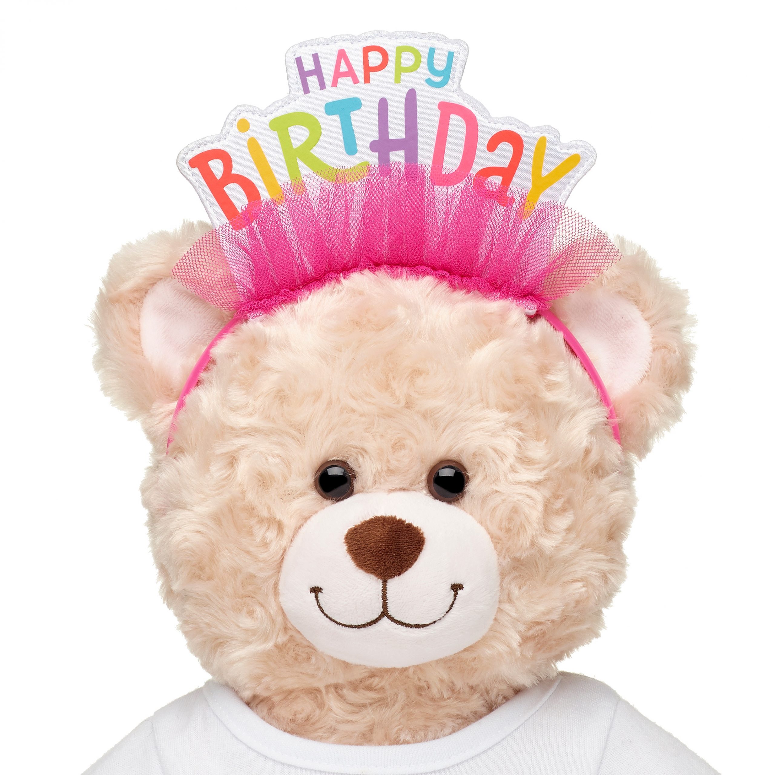 BUILD-A-BEAR Accessories pink birthday headband - Image 2