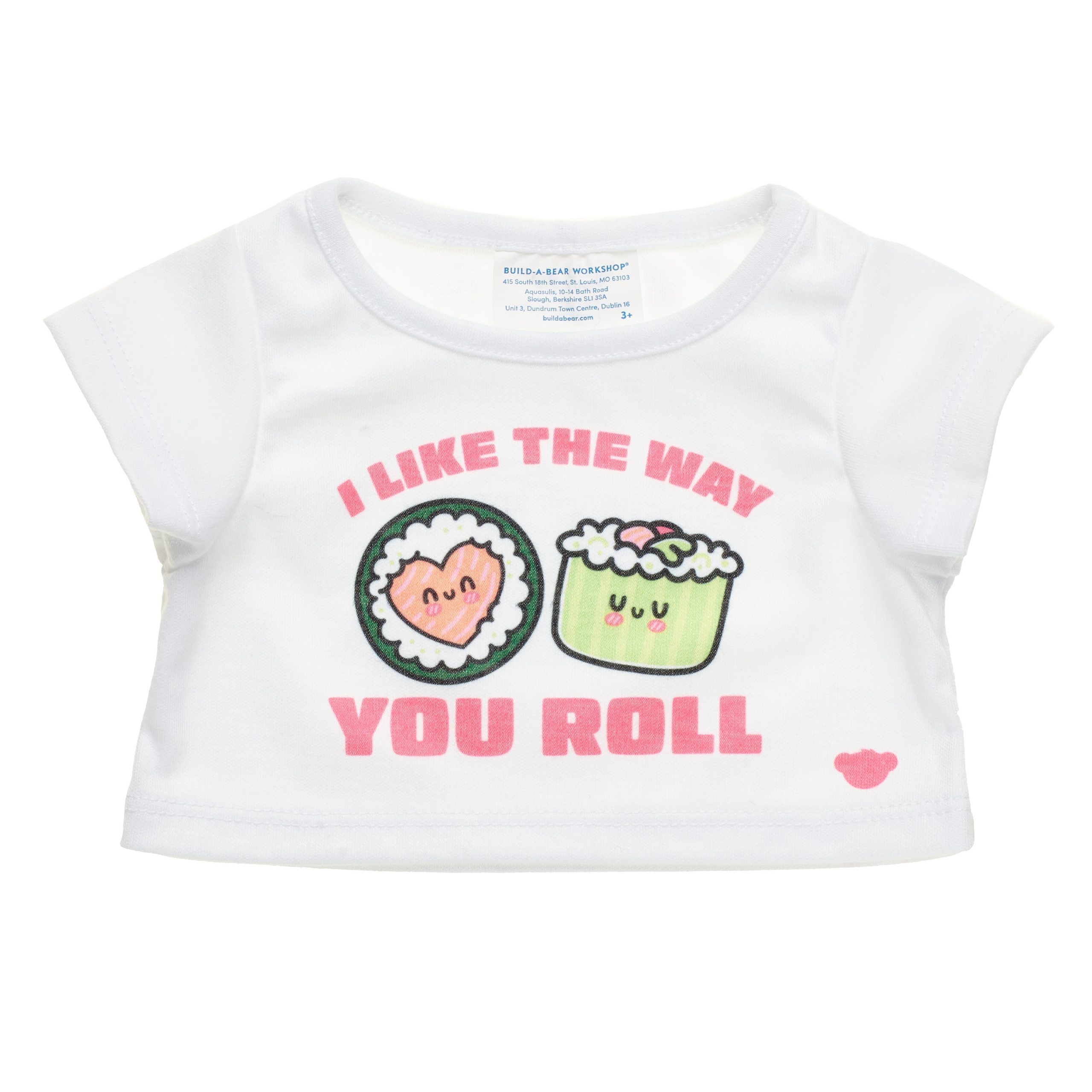 BUILD-A-BEAR Clothes way you roll T-shirt